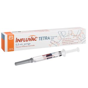 INFLUVAC TETRA SUSP INY. X 1 JERINGA PRELLENADA