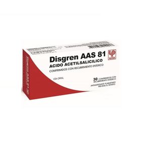 DISGREN AAS 81 MG X 30 COMP.