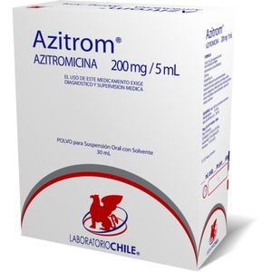 AZITROM 200MG / 5ML P/ SUSP X 30 ML