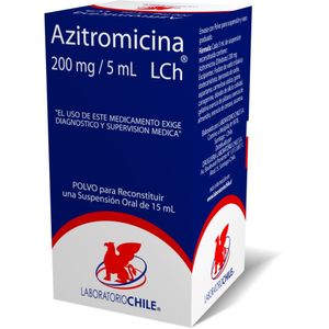AZITROMICINA SUSP 200MG / 5ML FCO X 15 ML
