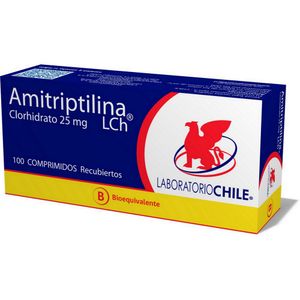 AMITRIPTILINA 25 MG X 100 COMP. REC