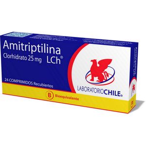 AMITRIPTILINA 25 MG X 24 COMP. REC.