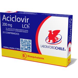 ACICLOVIR 200 MG X 25 COMP.