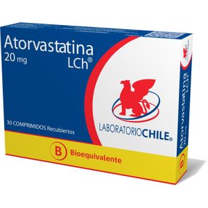 ATORVASTATINA 20 MG X 30 COMP.