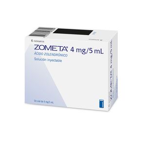 ZOMETA 4 MG FCO AMP.
