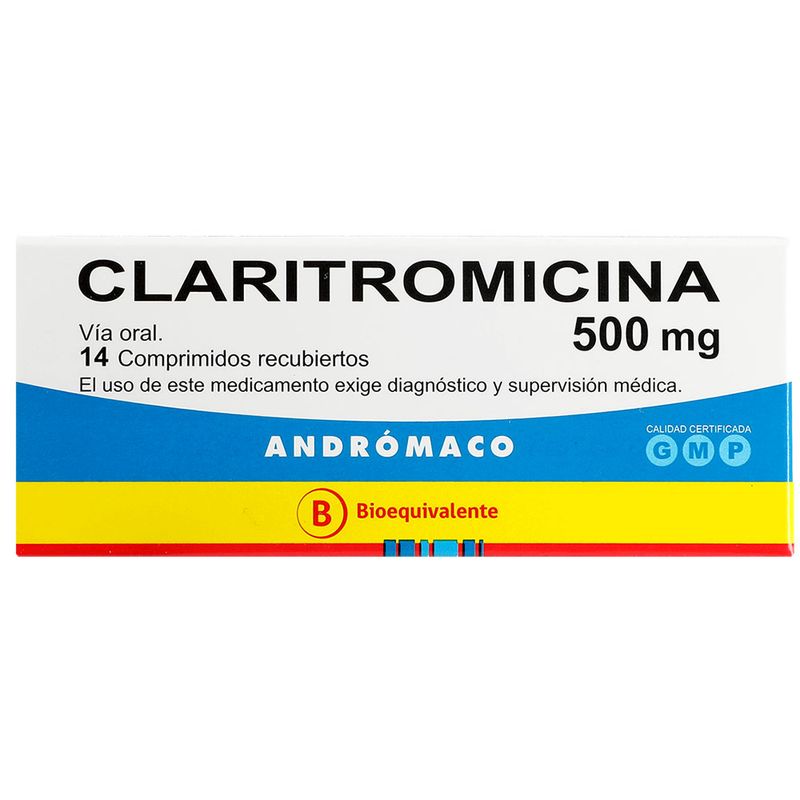 CLARITROMICINA 500 MG X 14 COMP. 106035 - Profar