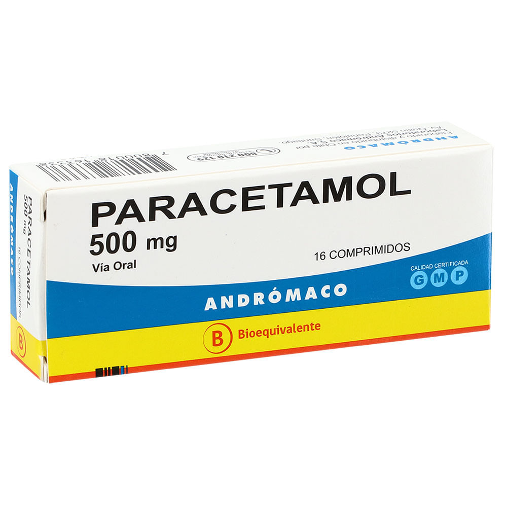 PARACETAMOL 500 MG X 16 COMP. 106193 Profar