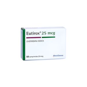 EUTIROX 25 MCG X 50 COMP.