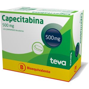 CAPECITABINA 500 MG X 120 COMP. REC.