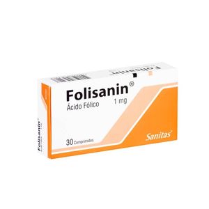FOLISANIN 1MG X 30 COMP.