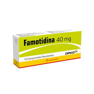 FAMOTIDINA 40 MG. CAJA X 10 COMP. (BE)