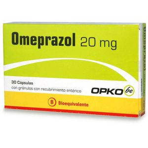OMEPRAZOL 20 MG 30 CAPS.