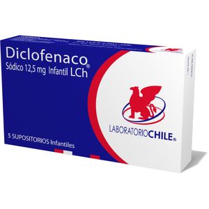 DICLOFENACO SODICO 12.5 MG INFANTIL 5 SUPOSITORIOS