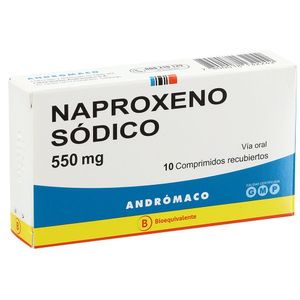 NAPROXENO 550 MG X 10 COMP. REC.