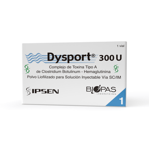 DYSPORT 1 FCO. 300 U