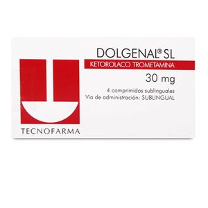 DOLGENAL 30 MG S/L X 4 COMP.