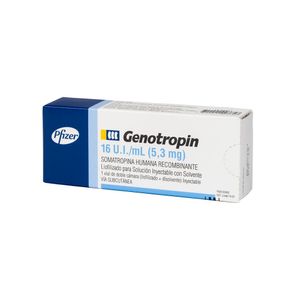 GENOTROPIN 16 UI X 1 VIAL