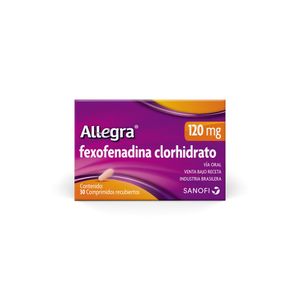ALLEGRA 120 MG X 30 COMP. REC.