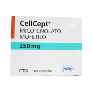 CELLCEPT 250 MG X 100 CAPS.