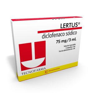 LERTUS 75 MG X 3 ML X 5 AMP