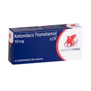 KETOROLACO 10 MG X 10 COMP. REC