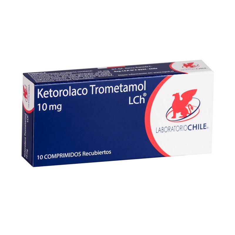 KETOROLACO 10 MG X 10 COMP. REC 103210 - Profar