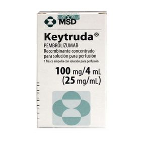 KEYTRUDA 100 MG X 4 ML X 1 VIAL