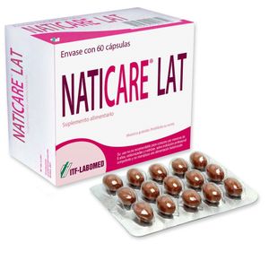 NATICARE LAT X 60 CAPS.