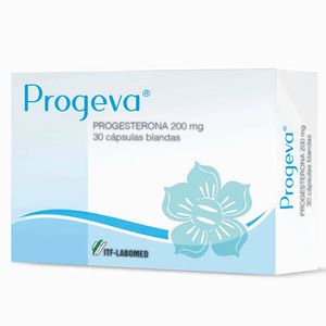 PROGEVA 200MG X 30 CAP. BLANDAS