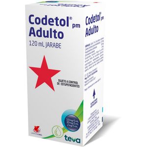 CODETOL PM ADULTO JARABE 120 ML