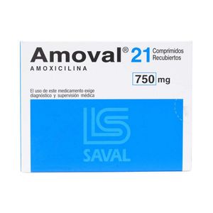 AMOVAL 750 MG X 21 COMP.