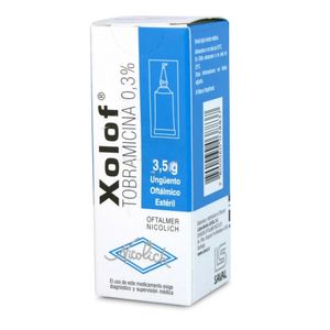 XOLOF UNG. OFTALMICO X 3,5 GR.