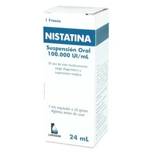 NISTATINA GOTAS 100.000 UI / 24 ML X FCO.