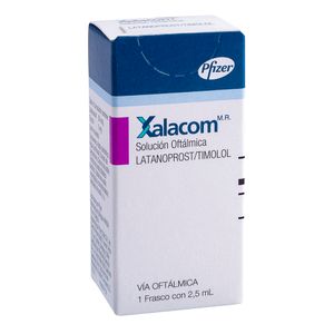 XALACOM SOL. OFTALMOLOGICA FCO X 2,5 ML