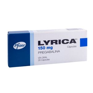 LYRICA 150 MG X 28 CAPS.