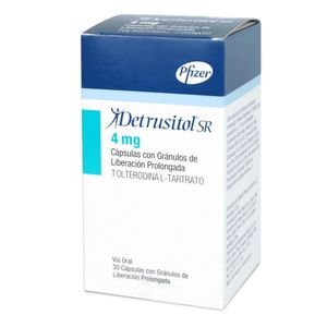 DETRUSITOL SR 4 MG X 30 COMP.