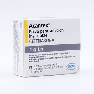 ACANTEX I.M. 1 GR X 1 FCO AMP