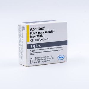 ACANTEX I.V. 1 GR X 1 FCO AMP