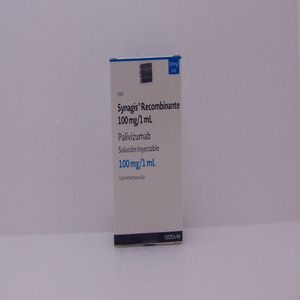SYNAGIS 100 MG POLVO PARA SOL. INY. X 1 FA
