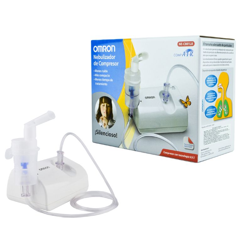 Nebulizador De Compresor Con Vvt Omron Ne-c801la OMRON