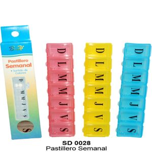 PASTILLERO SEMANAL