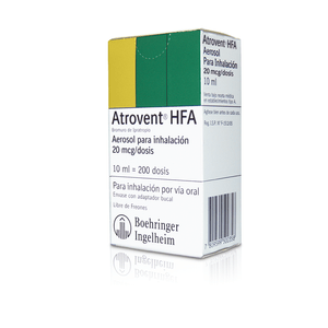 ATROVENT AEROSOL HFA FC X 20 MCG X 200 DOSIS