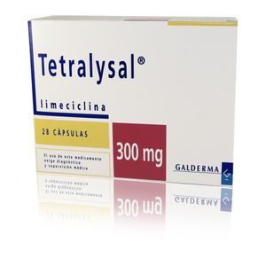 TETRALYSAL 300MG CAPSULAS 28caps