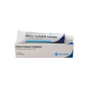 PROCTORAN 1% POMADA X 1 TUBO 30G CON CANULA