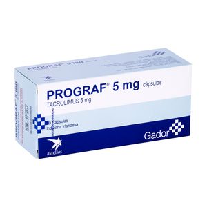 PROGRAF 5 MG X 50 CAPS.