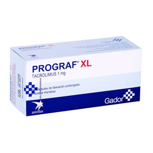 PROGRAF XL 1 MG X 50 CAPS.