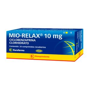 MIO RELAX 10 MG X 20 COMP. REC.