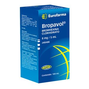 BROPAVOL 8MG / 5ML JARABE X 100 ML