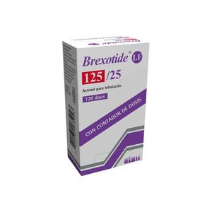 BREXOTIDE LF CD 125/25 MCG AEROSOL INHALACION X 120 DOSIS