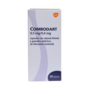 COMBODART 0,5 MG / 0,4 MG X 30 CAPS.